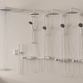 Modern Shower Shower Shower Shower 3d model