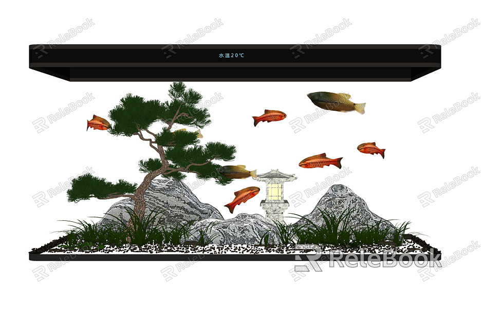 New Chinese Fish Tank model