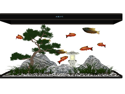 New Chinese Fish Tank model