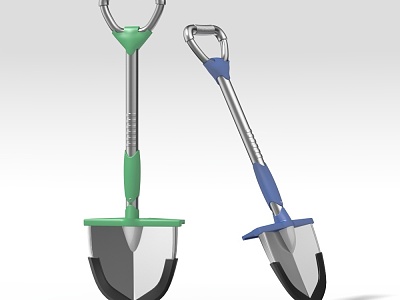 Alloy spade model