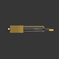 LMA-470 Gray And Yellow Industrial Equipment With Display Screen Control Buttons And Portable Handle