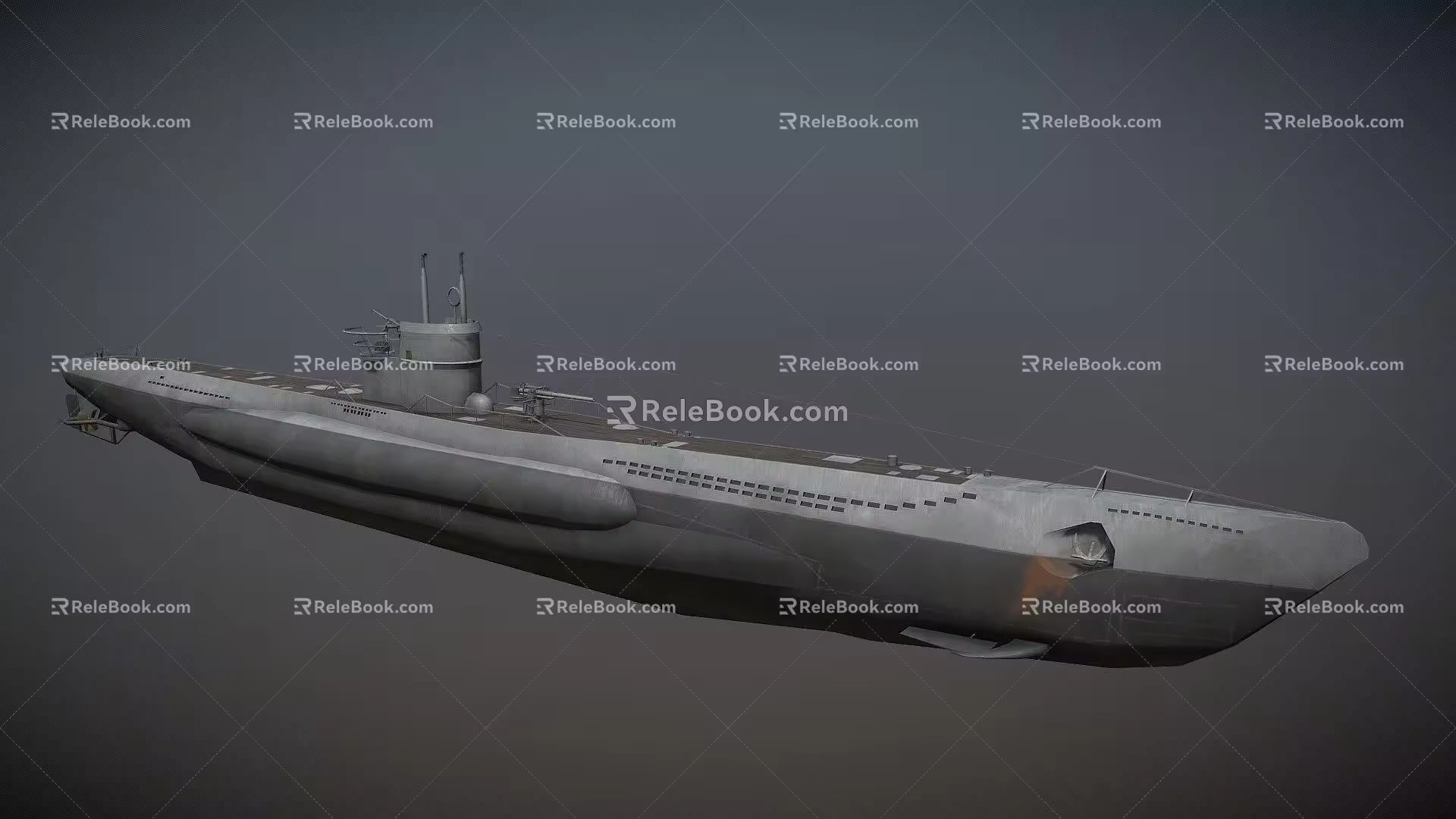 Weapon Submarine 3d model