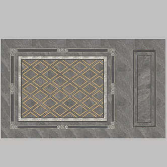 modern floor tile floor tile 3d model