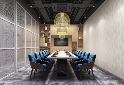 Modern Restaurant 3d model