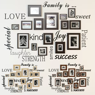 Photo Wall 3d model