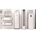 Various Types of Modern Air Conditioner Fans with Sleek Design and Efficient Cooling