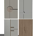Modern Door Handles Featuring Various Geometric Shapes And Wooden Designs For Home Decor
