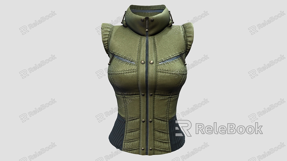 Military Style Sleeveless Work Vest Vest Clothes Military Short Sleeve Top model