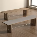Maurice modern bench 3d model