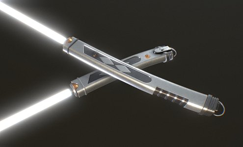 Rebel Lightsaber 3d model