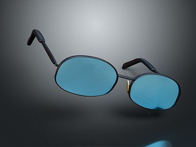 glasses sunglasses glasses near vision presbyopic glasses realistic 3d model