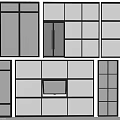 Sleek Modern Casement Door Designs With Glass Panels And Metal Frames