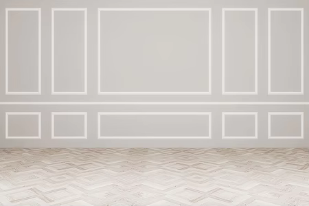 Nordic background wall minimalist home 3d model