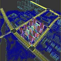 Elevated View Of Modern Residential Buildings With Surrounding Greenery And Road Network