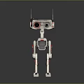 Robot Number Five Robot Toy Science Fiction Robot Figure 3d model