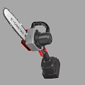 High Performance Industrial Electric Chainsaw With Portable Battery Operated Cutting Tool Design 3d model