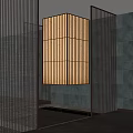New Chinese atmosphere lamp 3d model