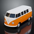 modern bus 3d model