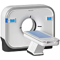 Philips Medical Imaging Scanner With Circular Gantry Movable Table And Digital Display Screens 3d model