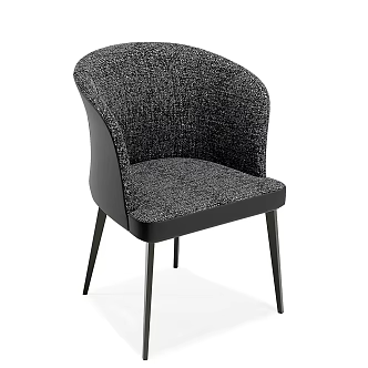Modern Simple Single Sofa 3d model