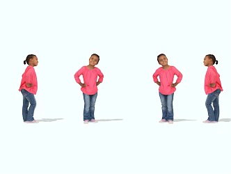 Child Character Child 3d model