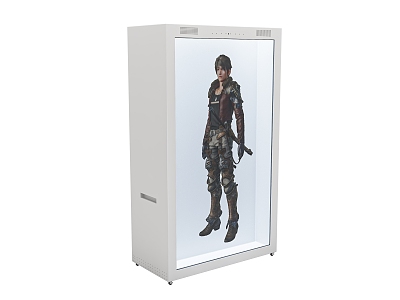 Holographic cabinet 3d model