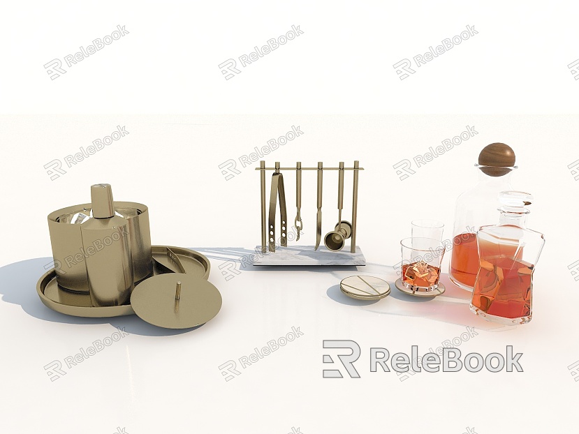 Modern Kitchen Supplies Kitchen Ornaments model