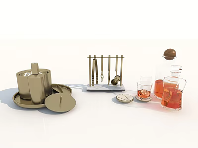 Modern Kitchen Supplies Kitchen Ornaments 3d model