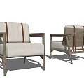 modern sofa chair single sofa 3d model