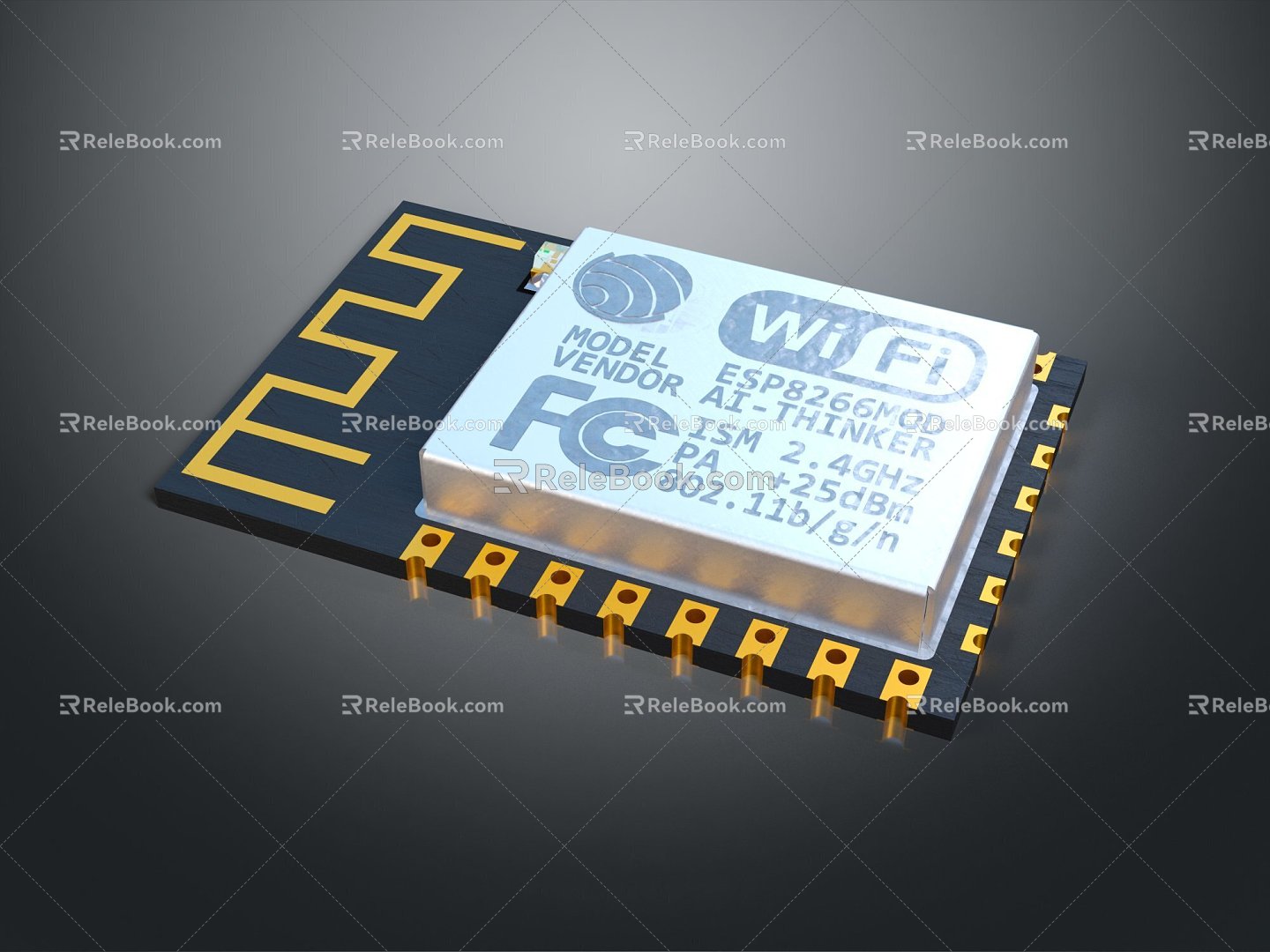 integrated circuit board circuit board integrated circuit integrated circuit block 3d model