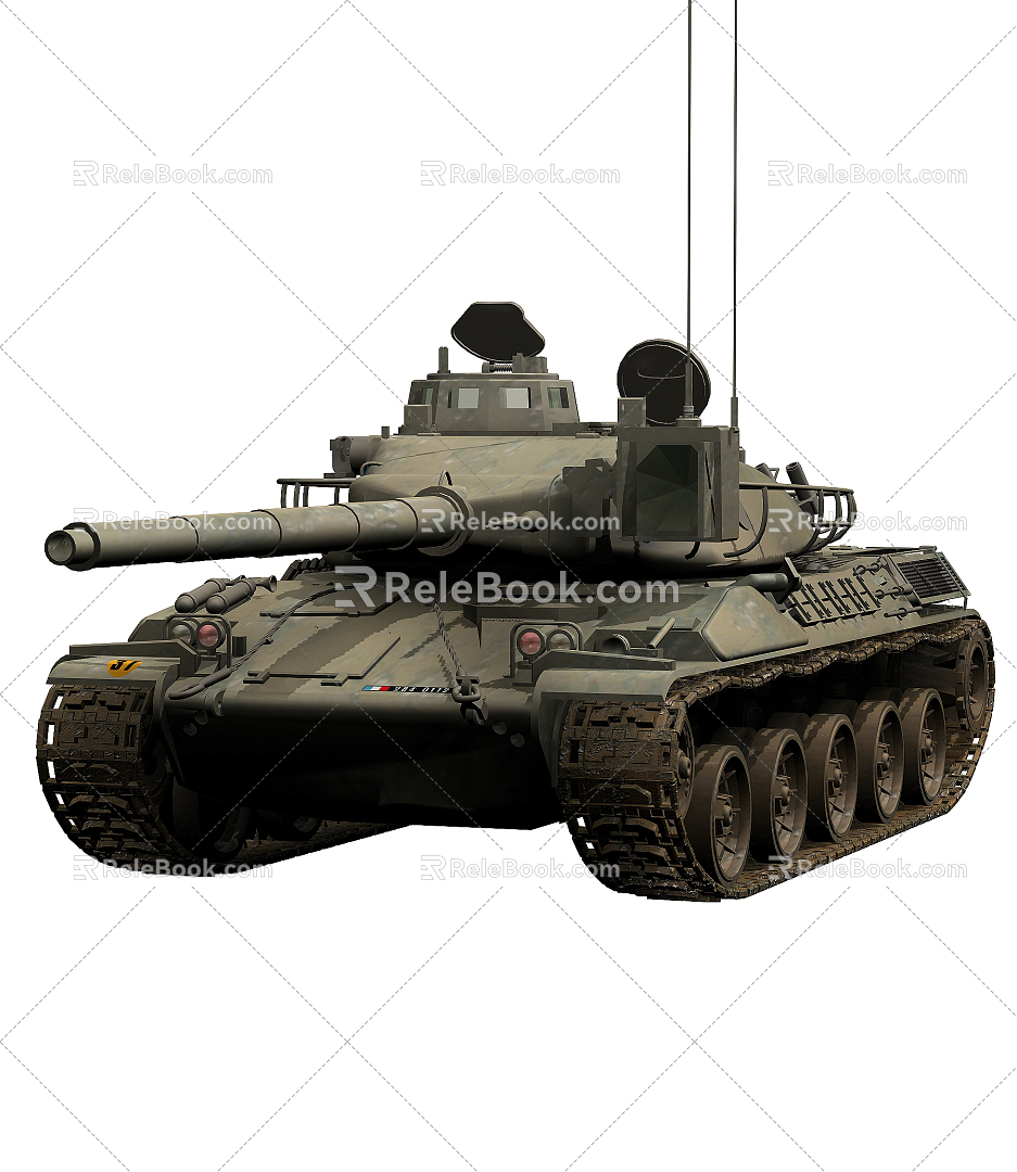 Modern Tanks 3d model