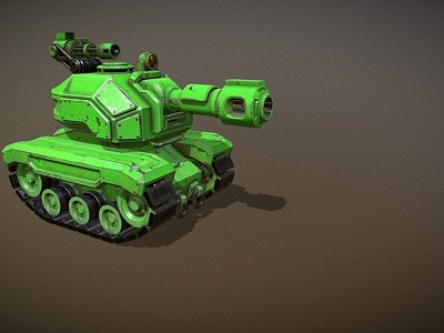 Weapons Mini Tank model