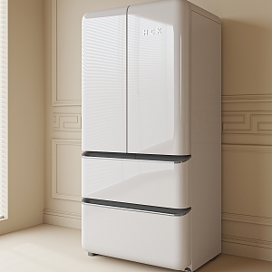 Small refrigerator 3d model