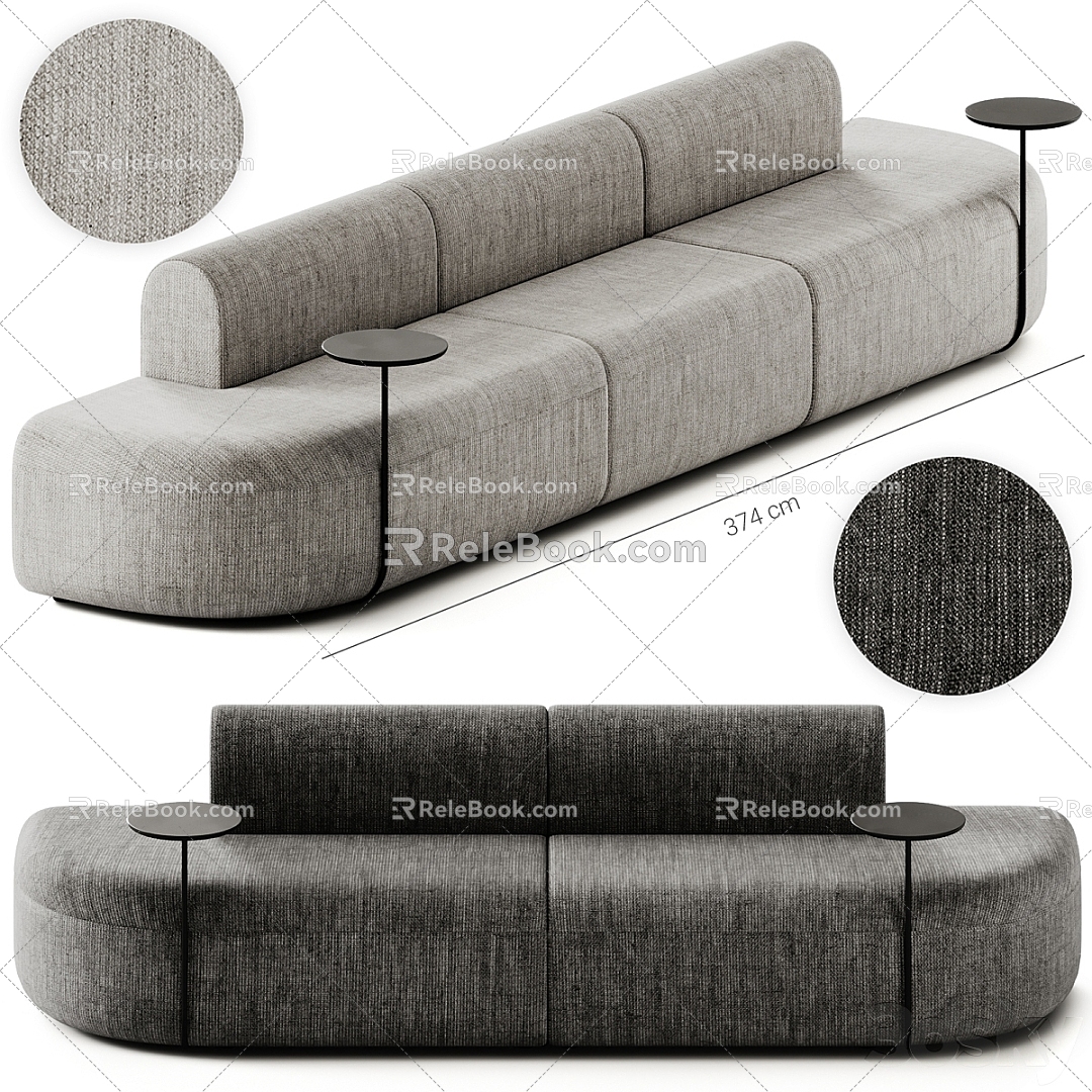 ARTIKO Multiplayer Sofa 3d model