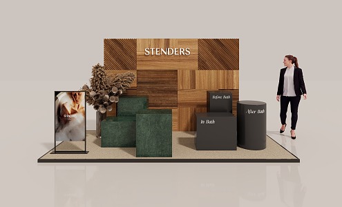 Static exhibition of STENDERS activities 3d model