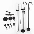 Modern Black Faucets With Luxury Design And Various Styles For Bathroom And Kitchen
