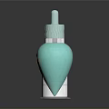 Modern Minimalist Daily Use Bottles With Red Silver Body And White Green Caps