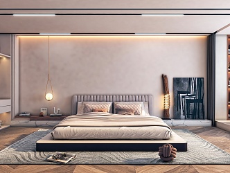 Modern Bedroom 3d model