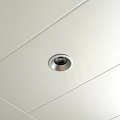 Modern Recessed Spotlights For Ceiling With Silver Finish Interior Lighting Design 3d model