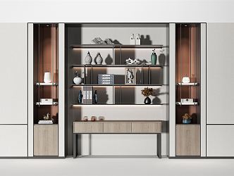 Modern Decorative Cabinet 3d model