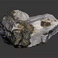 Natural Stone Material With White Brown Black Color And Natural Texture For Decoration