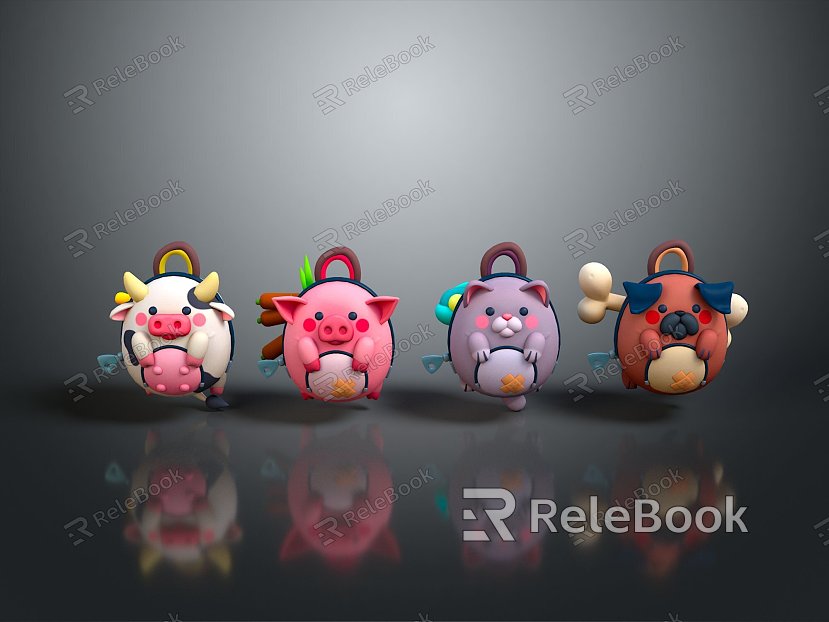 Cartoon Characters Cartoon Animals Cartoon Small Animals Game Characters Virtual Characters Anime Characters Cartoon Elves model