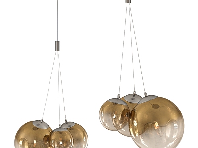 Modern glass chandelier model