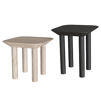 Shoe changing stool 3d model