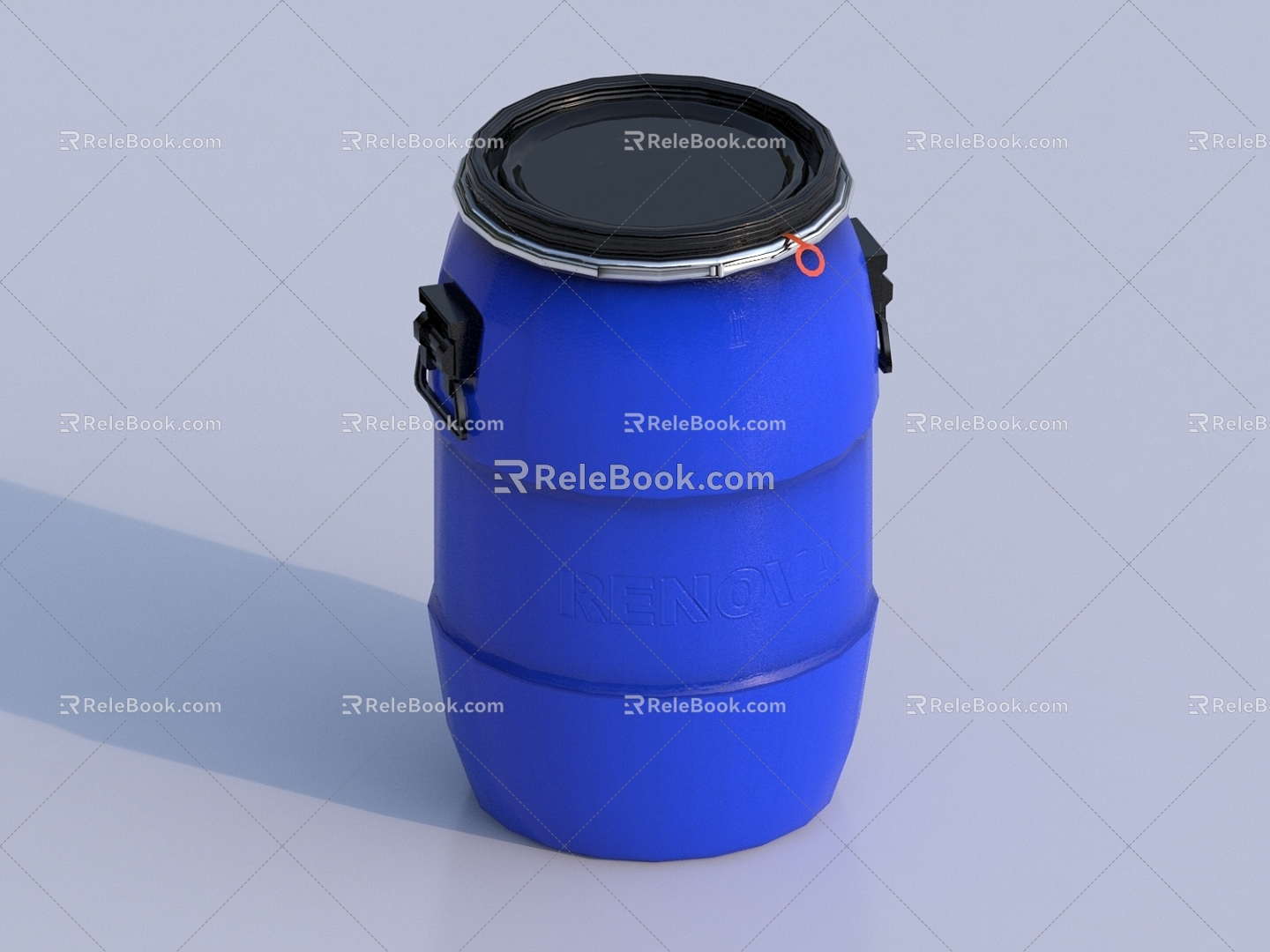 fuel barrel 3d model