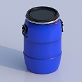 fuel barrel 3d model