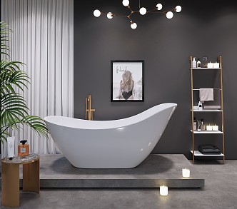 Modern Bathtub 3d model