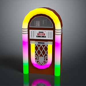 Coin Jukebox Coin-operated Jukebox Game Machine Large Game Machine Coin-operated Game Machine Arcade Machine 3d model