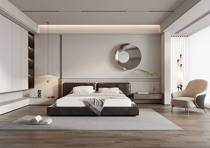 Modern Bedroom 3d model