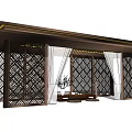 New Chinese Style Pavilion Rest 3d model